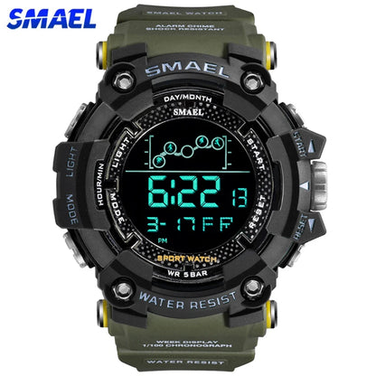 SMAEL SL-1802 Digital Watch with Backlight Function and Water Resistance