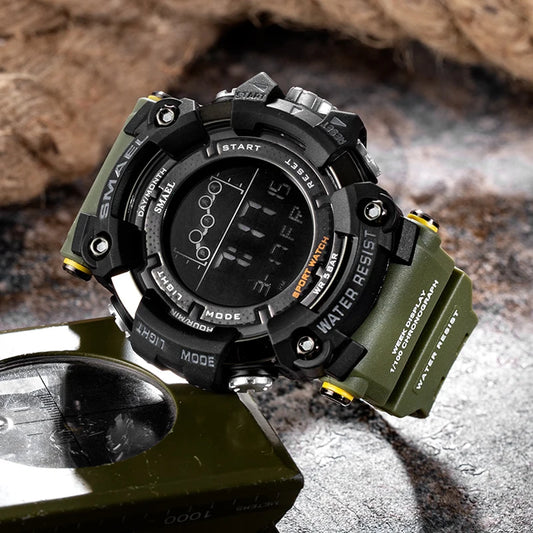 SMAEL SL-1802 Digital Watch with Backlight Function and Water Resistance